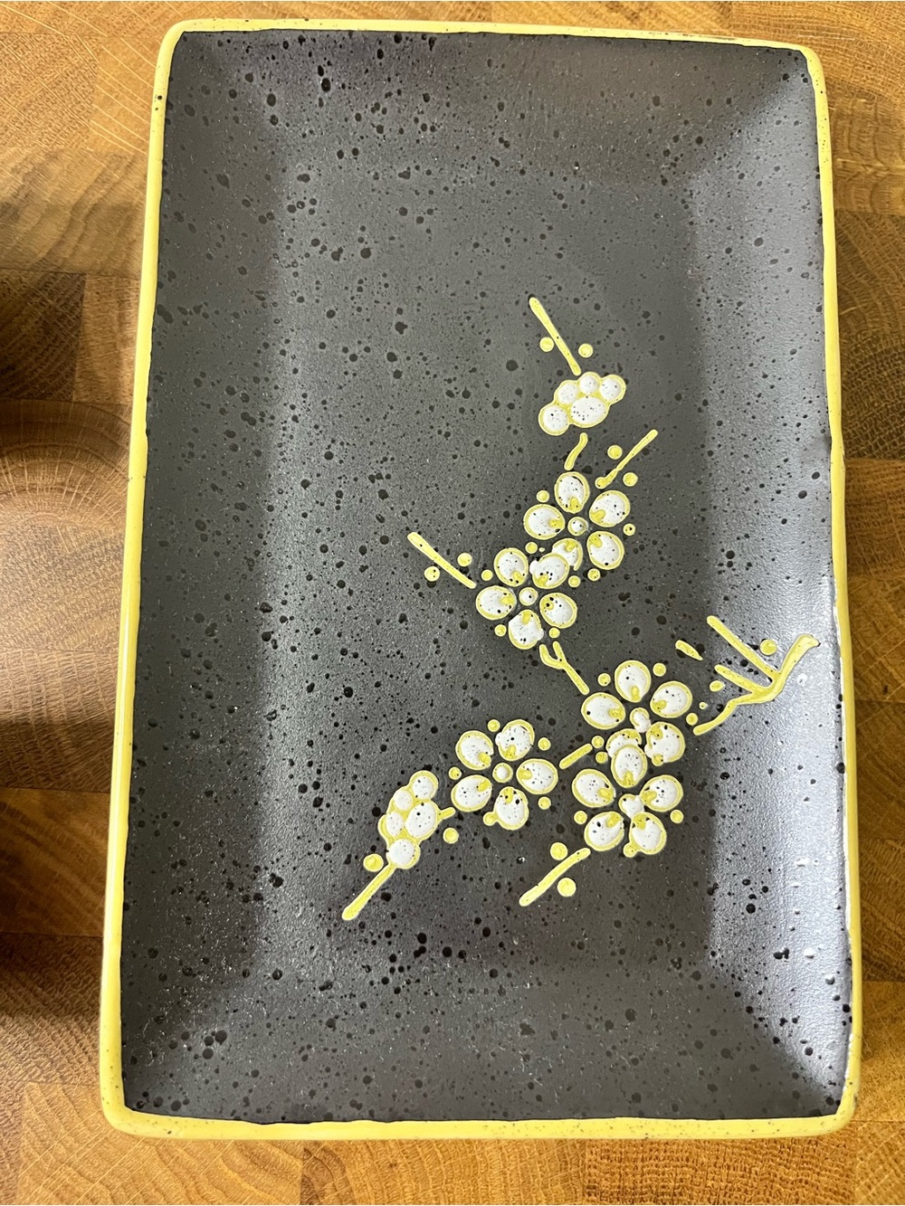 Black Ceramic Sushi Serving Set - Picture 7 of 14